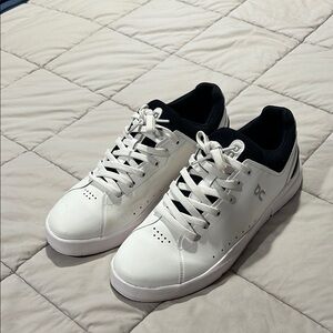 On Running Men's White and Black Sneakers